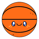 Mini Squishable Basketball